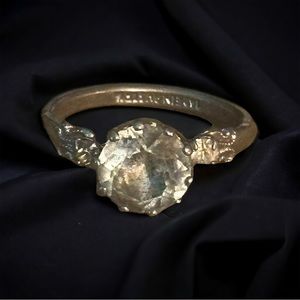 Vintage Austrian Crystal Ring